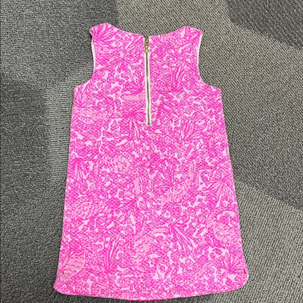 Lilly Pulitzer Pink Girls Dress XS 4-5 - Picture 2 of 3